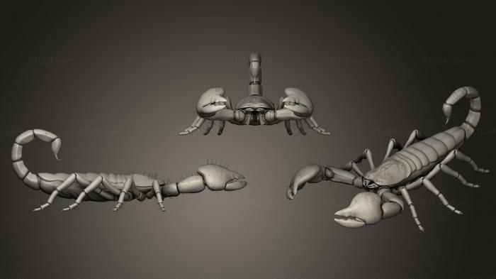 Статуэтки животных (Консервная машина 2, STKJ_1669) 3D модель для ЧПУ станка